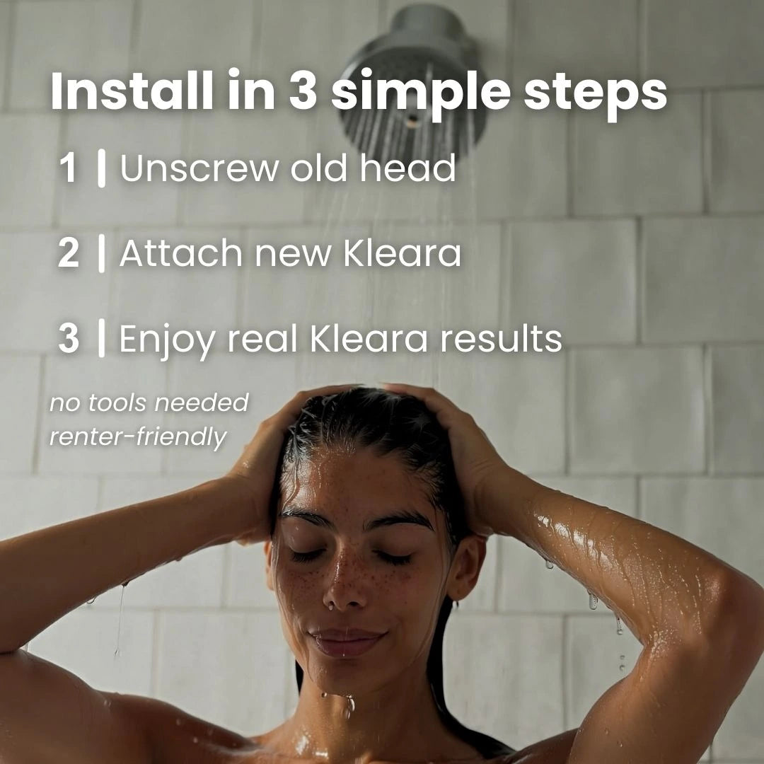 Kleara Rainfall Showerhead